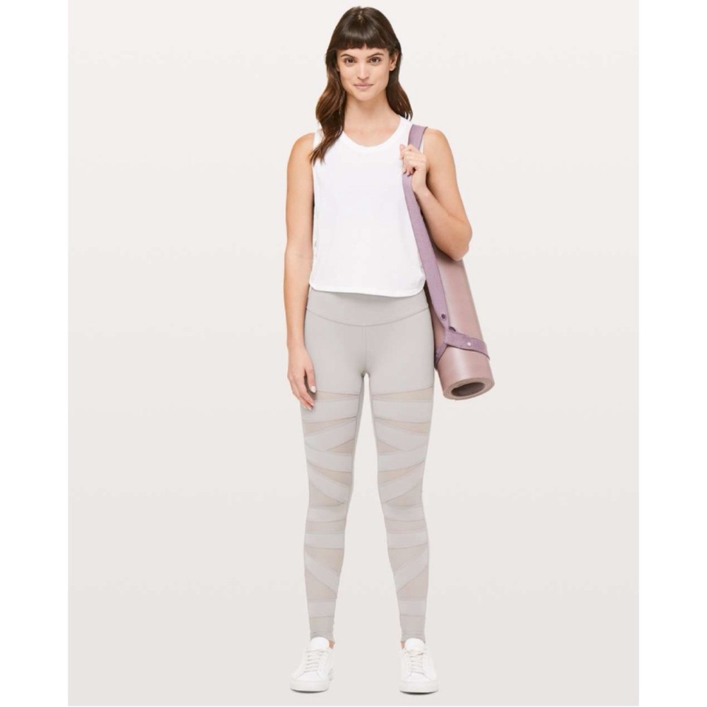 Lululemon Wunder Under Pant (High-Rise)*Tech Mesh 28” 4 - Picture 2 of 8